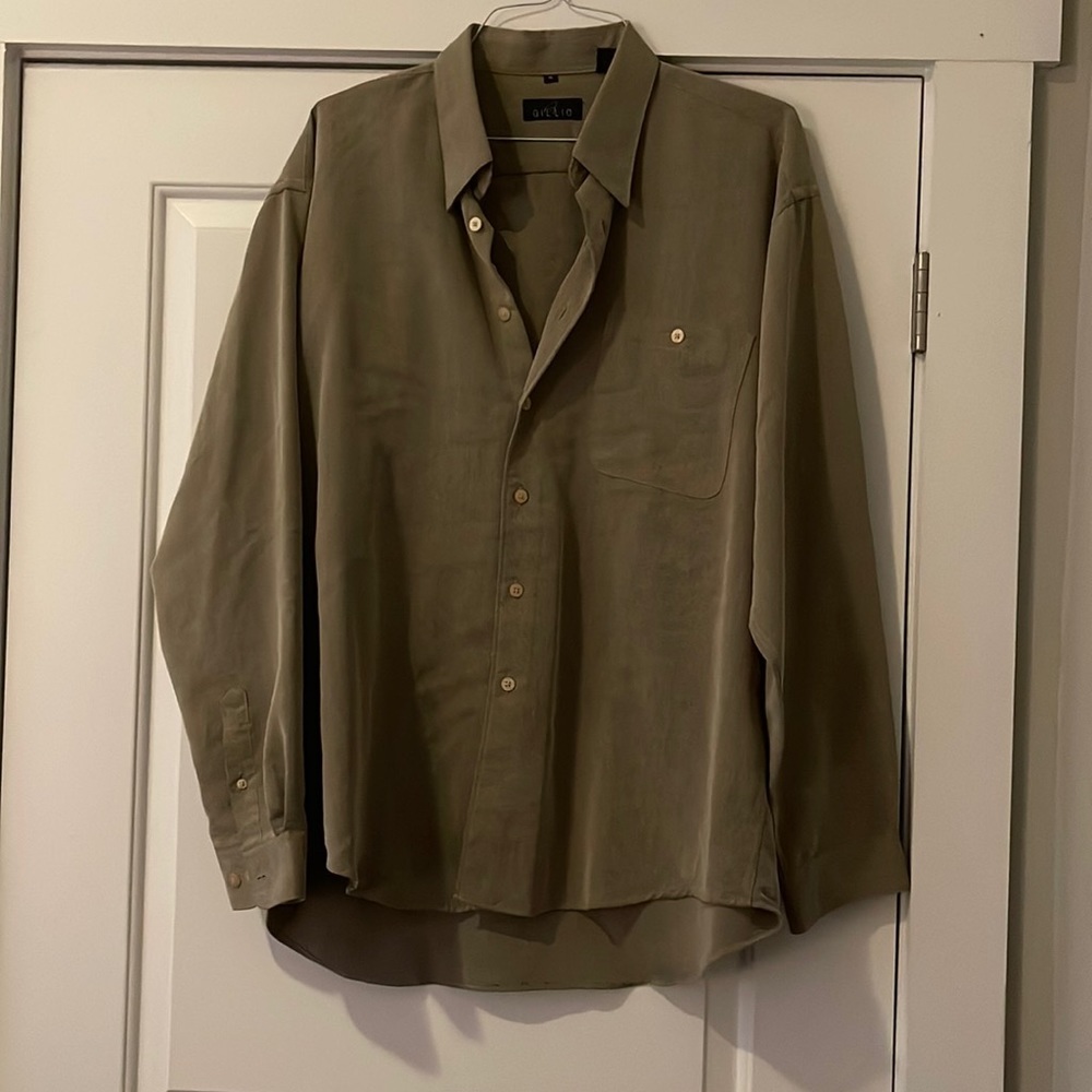 GILLIO MENS CASUAL BUTTON DOWN SHIRT